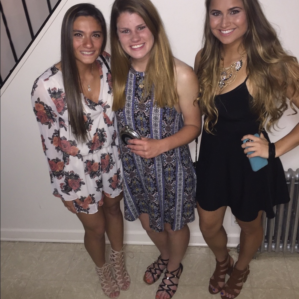 Very cute floral romper